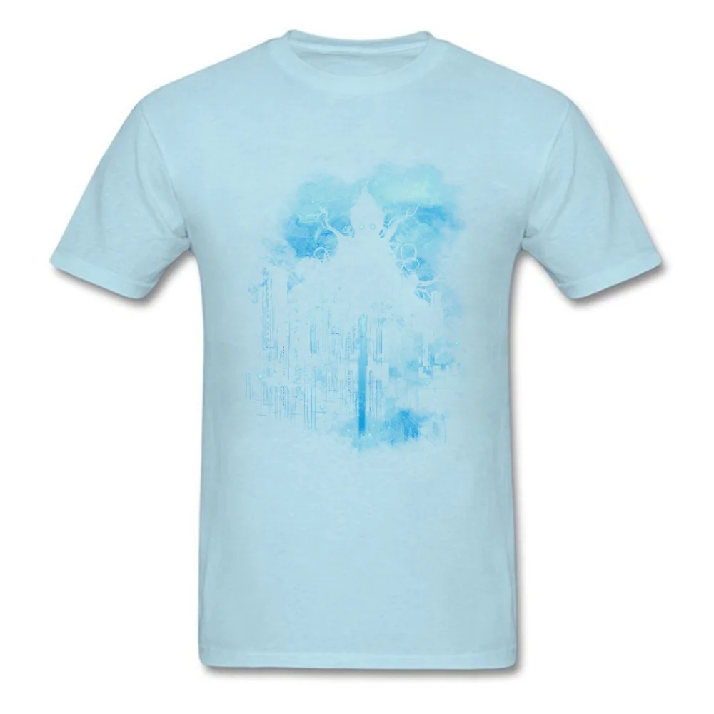 Round Collar Simple Style Pure Cotton Student T Shirt Hip hop Short Sleeve Tops Shirts Funny Classic Tee Shirt Cthulu class 5 vs little hero light