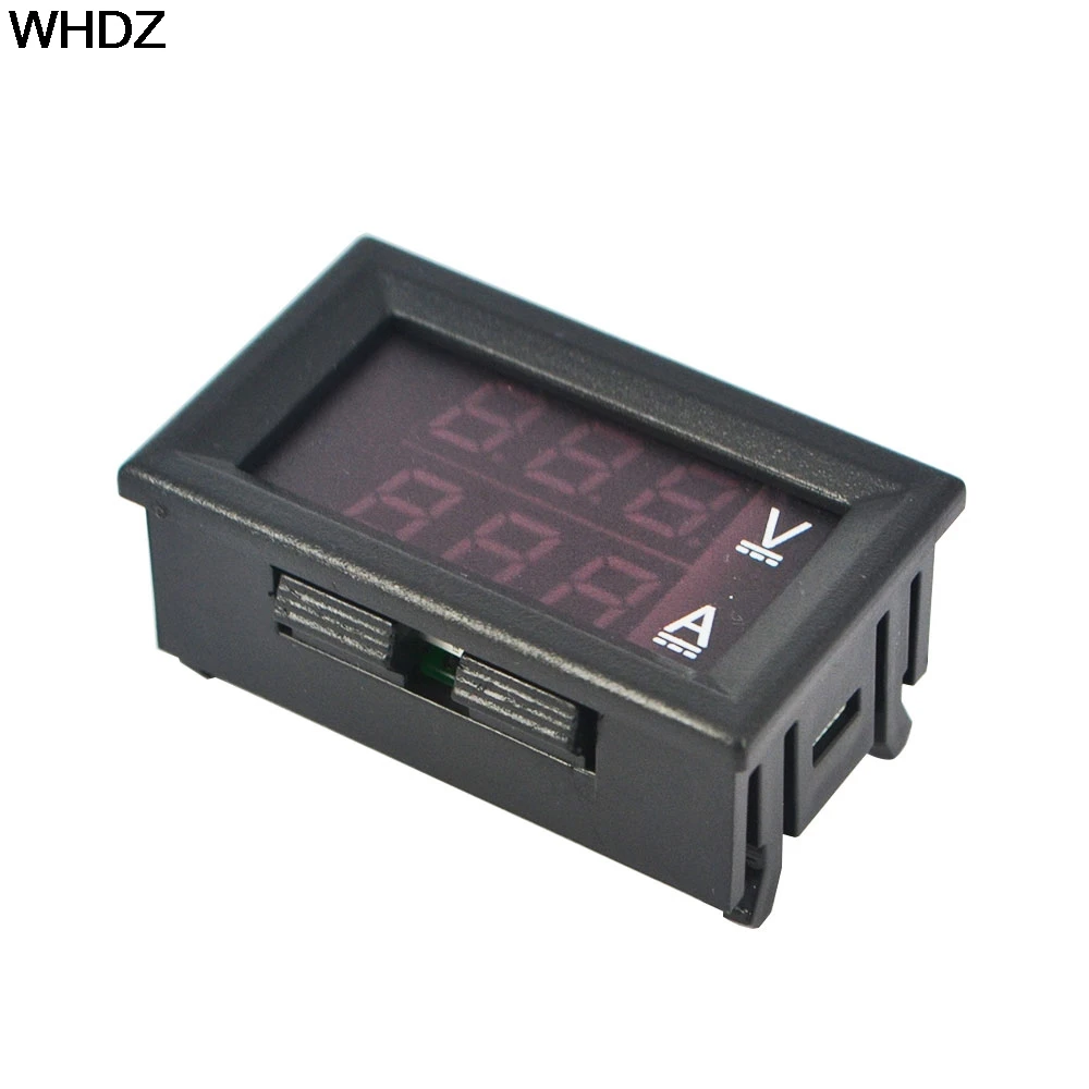 Вольтметр Амперметр синий + красный светодиодный амперметр 100 в 10 А|voltmeter ammeter