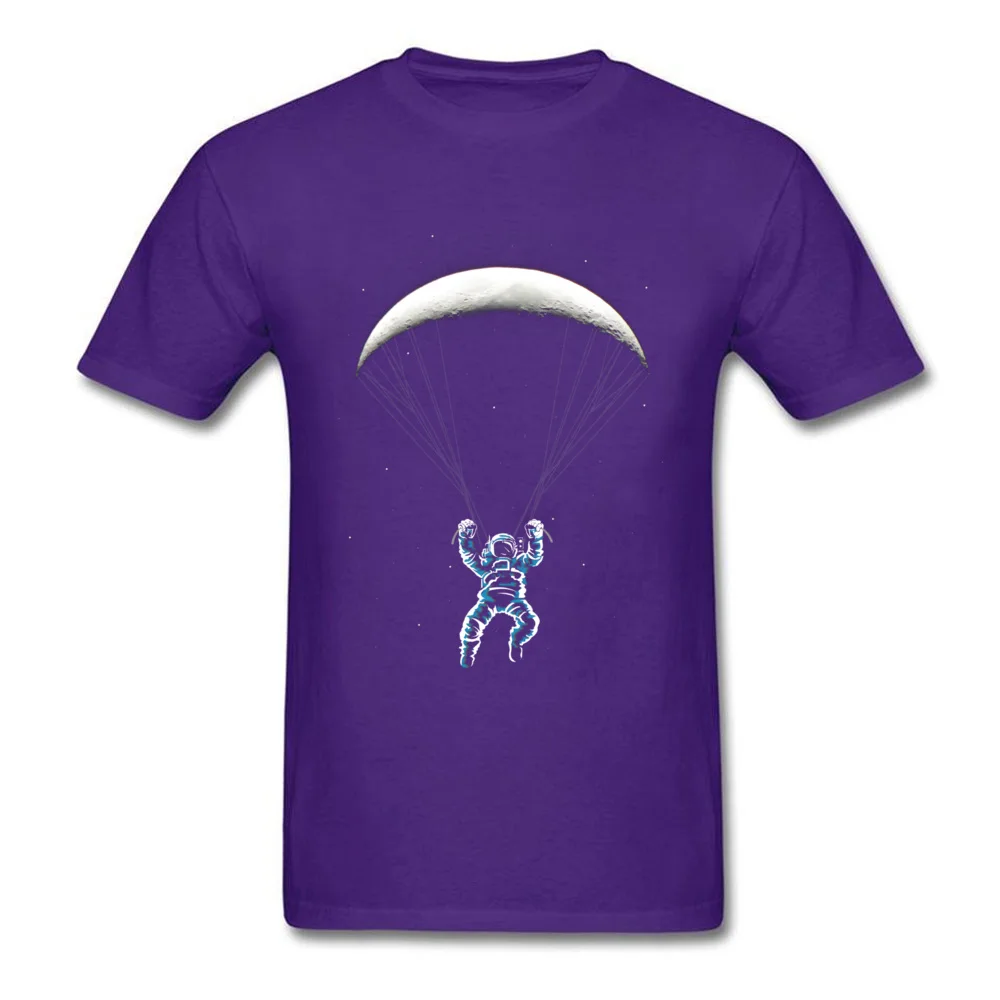 Funny Men's T Shirt The Paratrooper Design Tops Shirt 100% Cotton Short Sleeve Custom T Shirt Crewneck Top Quality The Paratrooper purple