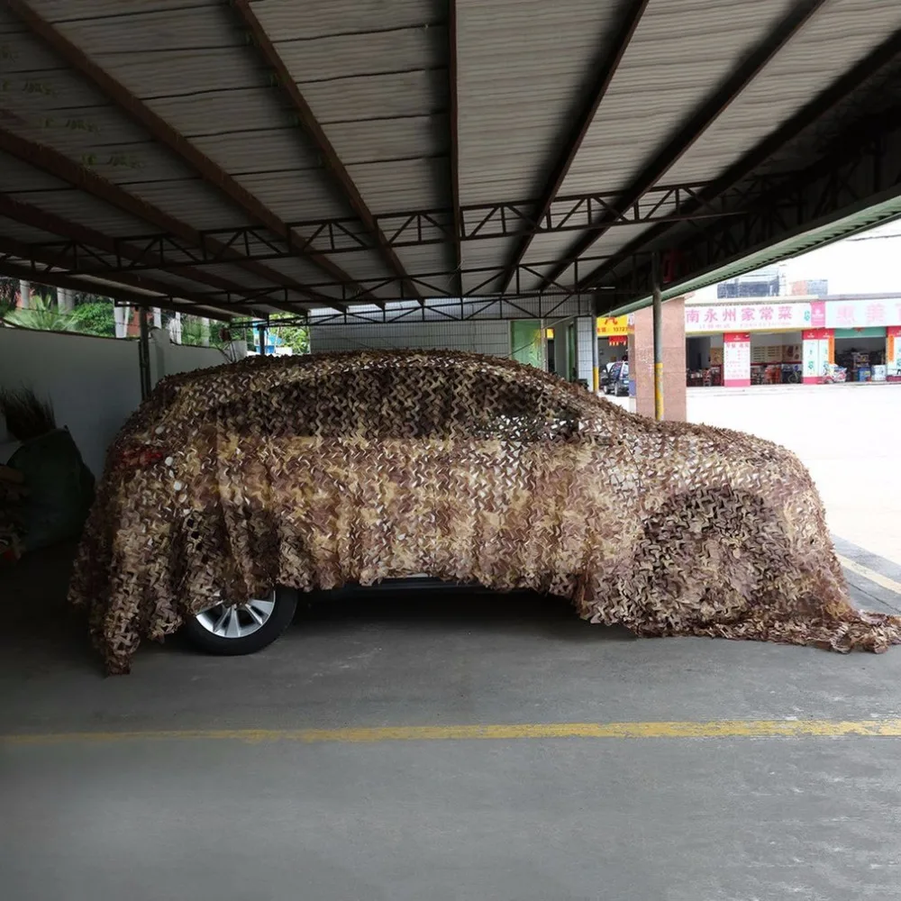 

Camping Camouflage Net Army Military Camo Net Car Covering Tent Hunting Blind Netting Jungle/Desert/White Cover Conceal Drop Net