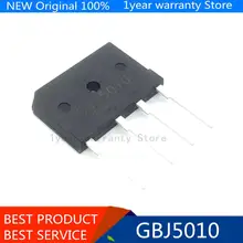 10 шт. GBJ5010 KBJ5010 RBV5010 50A 1000V Мощность диодный мост выпрямителя