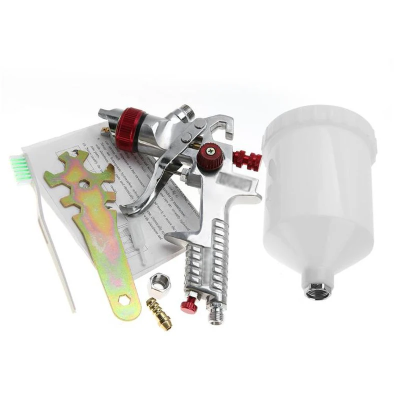 

New H-827W 1.4mm For Caliber 600ml Gravity HVLP Pneumatic Paint Spray Tool Wrench Hand Tool
