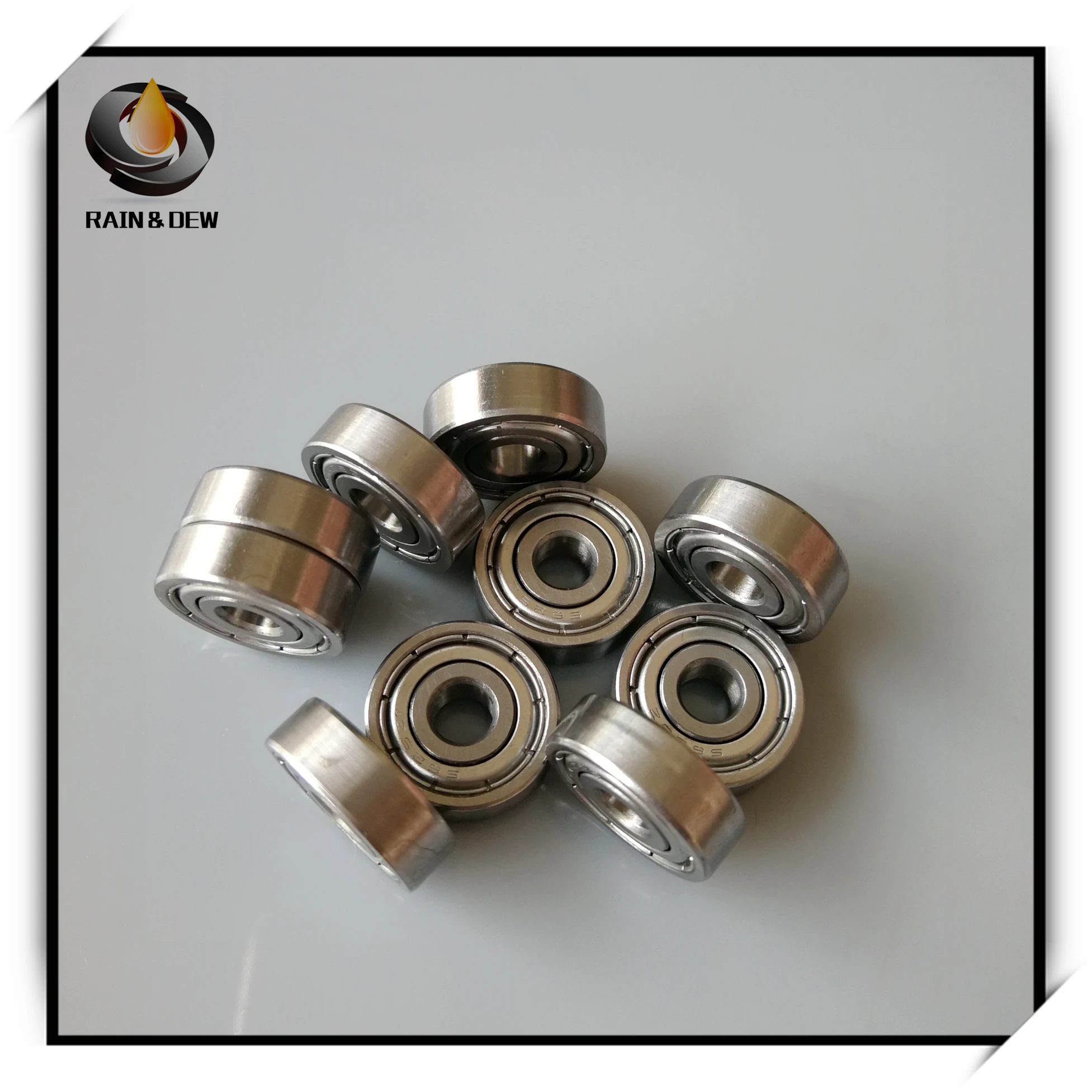 10pcs S625zz S625 5x16x5 mm Stainless Steel 440c Ball Bearing Bearings