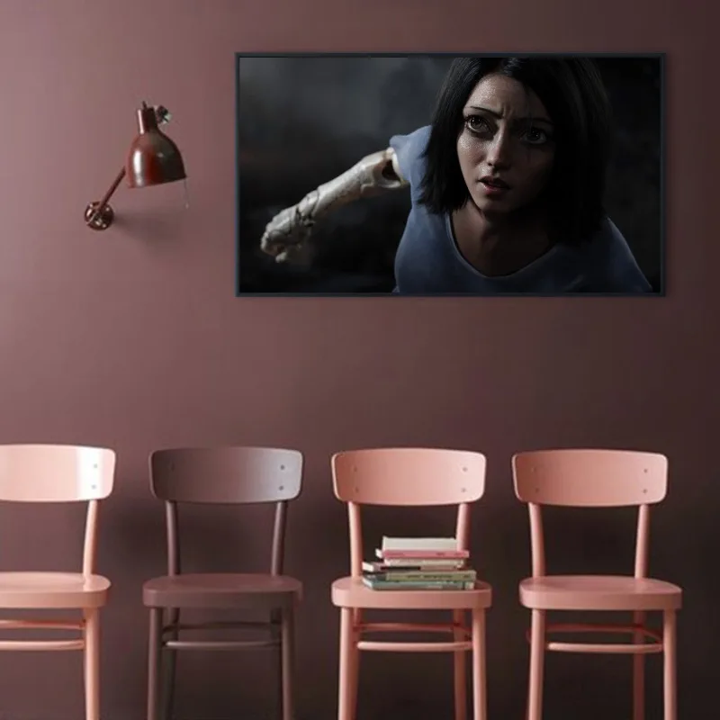 Декоративная живопись постер искусство Alita боевой ангел картина из фильма холст