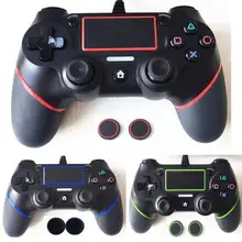 Проводной геймпад для PS4 контроллер Playstation 4 Dualshock 4 игровые устройства с джойстиком несколько вибрации для PS4 консоли