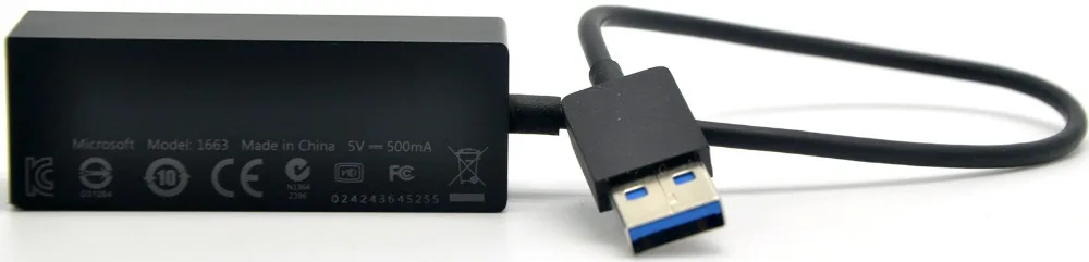 microsoft ethernet adapter 1663
