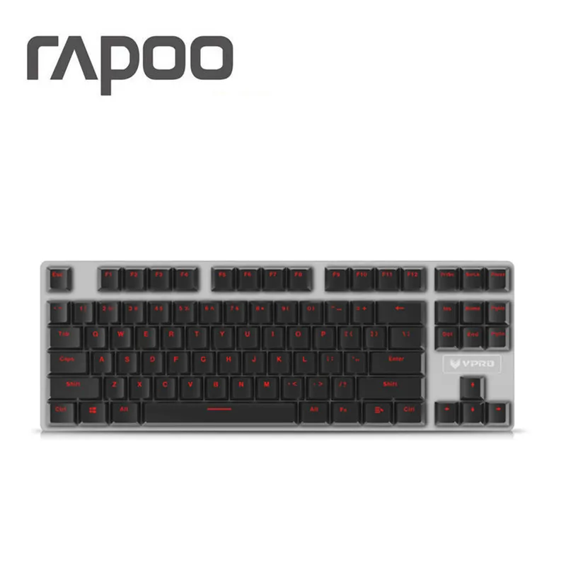 Механическая игровая клавиатура Rapoo V500S из сплава Teclado с usb питанием для