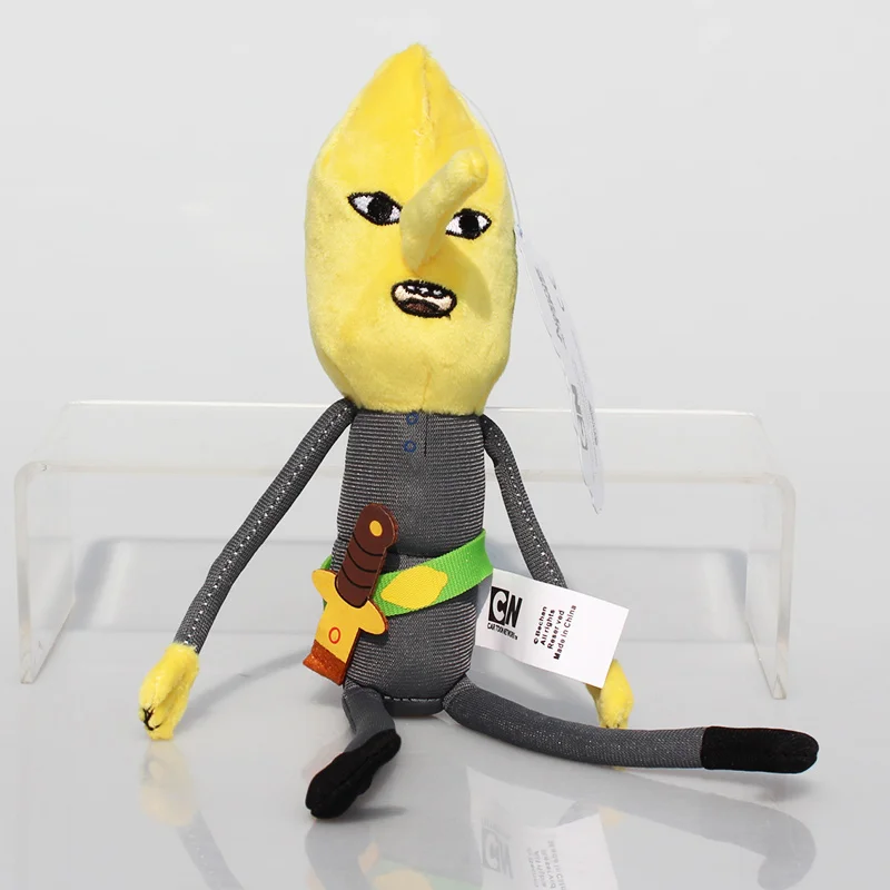 1PCS Adventure time Lemongrab Plush Toys 28cm Stuffed Doll For Kids Free Shipping