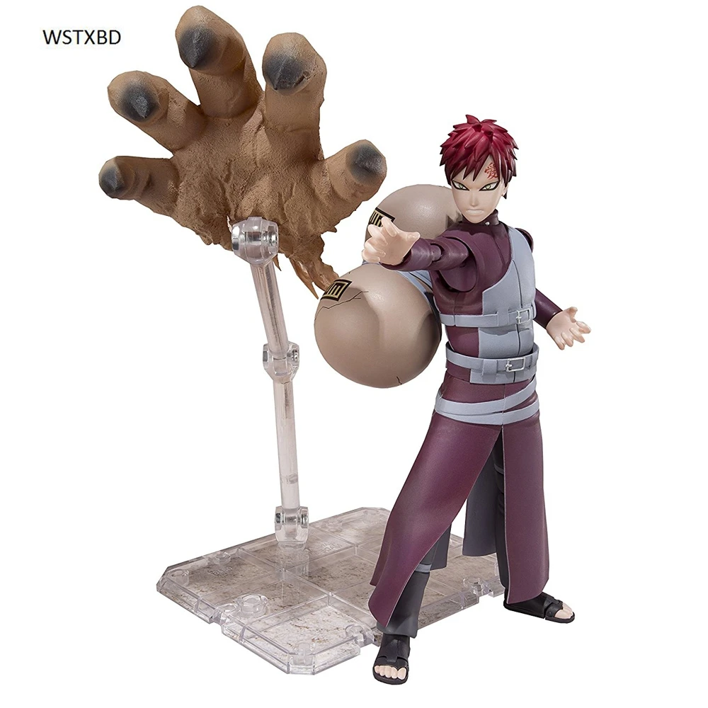 

WSTXBD Original BANDAI Tamashii Nations S.H.Figuarts SHF Gaara Naruto Shippuden Action Figure Brinquedos Dolls Toys Figurals