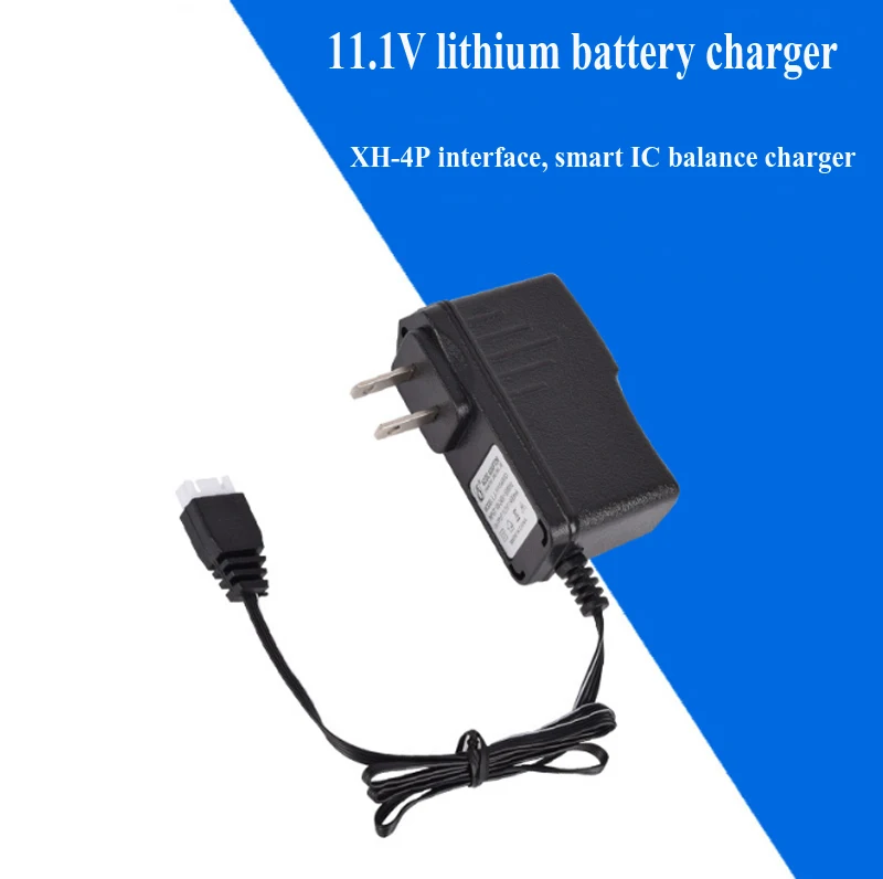 

11.1V 400mA XH-4P Lithium Battery Charger Balanced charging intelligence Belt protection