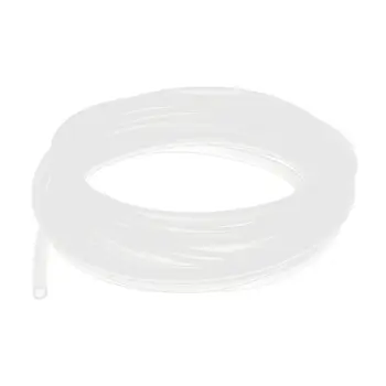 

1 roll 4mmx6mm Silicone Food Grade Tube Beer Water Air Pump Hose Pipe length 4 Meters
