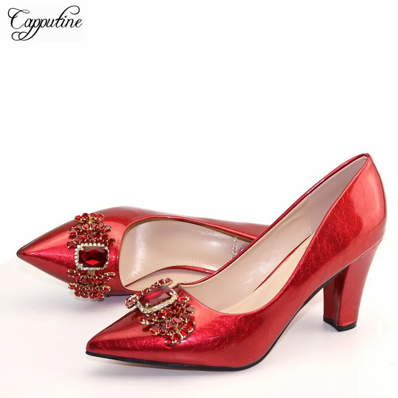 

Nice red spring/autumn shoes high heel pointed sandal shoes heel height 10cm, 9762-1, 6 color