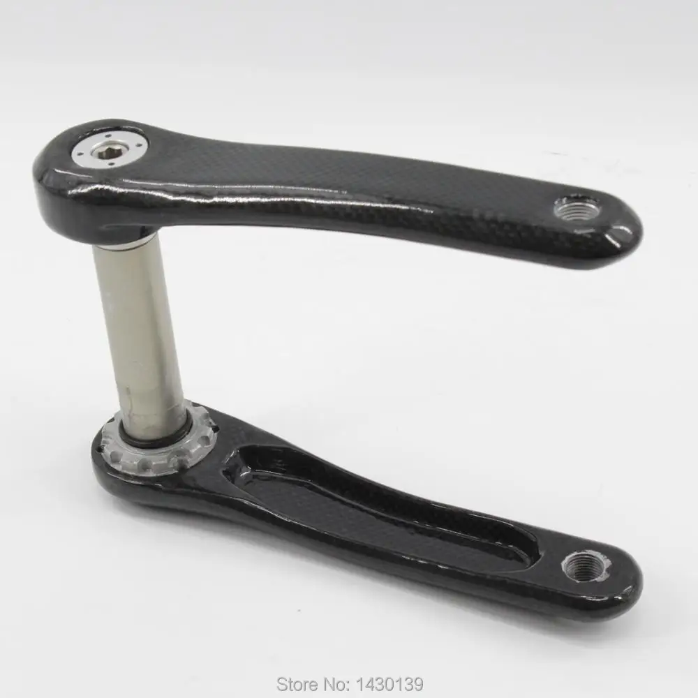 Шатун для дорожного велосипеда из углеродного волокна 3 к 24 мм 170 мм|bicycle crank|carbon fibre