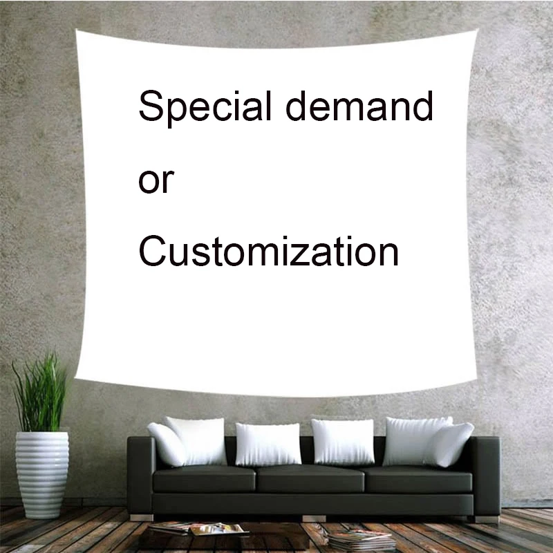 Customized Tapestry HD Picture Special Demand Size From Customer Customization Printed Design TT001 | Дом и сад