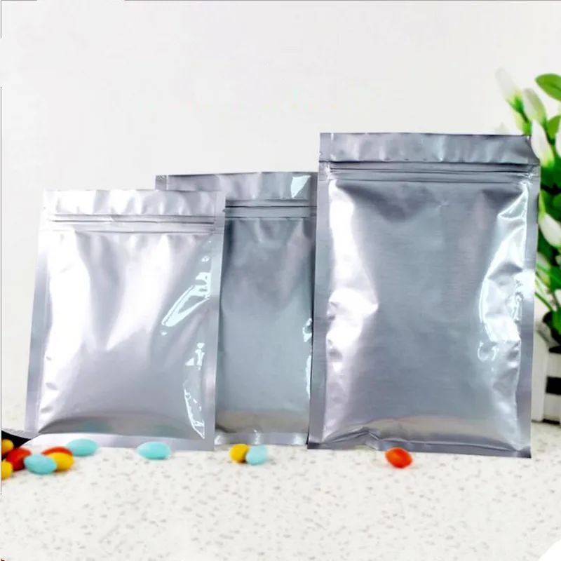 

10 Pcs Boutique Aluminum Foil Bags Zifeng Dai Bag Gift Dried Food Fruit Nuts Tea Packaging Pouches Zipper Sealing Bags