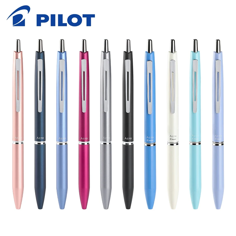 

Japan PILOT BAC-30EF Ballpoint Pen Pressing Metal Resin 0.5mm Student Fine Head Multicolor Pen Retro Oil Pen Business Office