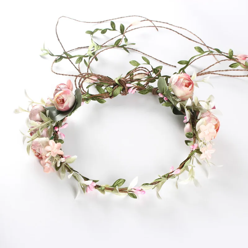 Женский свадебный венок с цветочной короной для подружки невесты | Аксессуары