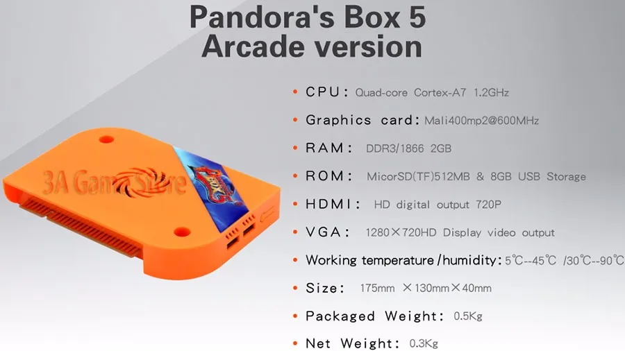 Горячая Распродажа pandora's box 5(960 в 1) jamma аркадная мульти-игровая доска pcb мультиигровая карта vga и HDMI выход