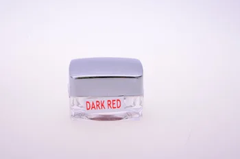 

Freeshipping 2Pcs Dark Red Permanent Makeup 3D Embroidery Tattoo Ink For Permanent Makeup Lip Tattooing