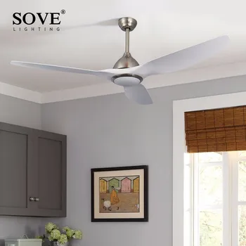 

64 Inch Village Modern Ceiling Fans With Lights Remote Control Attic Without Light Decoration Home Fan 220v Ventilador De Techo