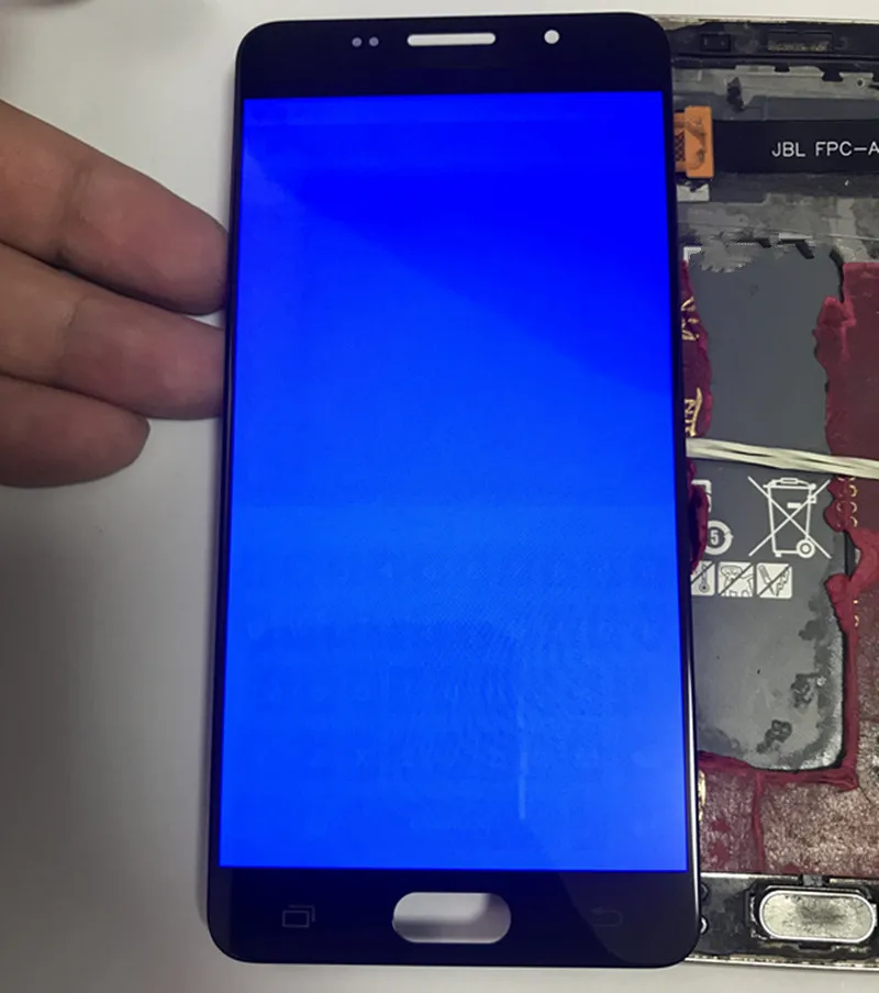 ЖК дисплей Super AMOLED для Samsung A5 2016 A510 Burn Shado A510F экран с сенсорным дигитайзером в