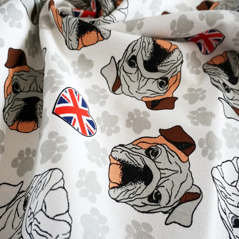 Dog print diy handmade fabricsin Fabric from Home & Garden on