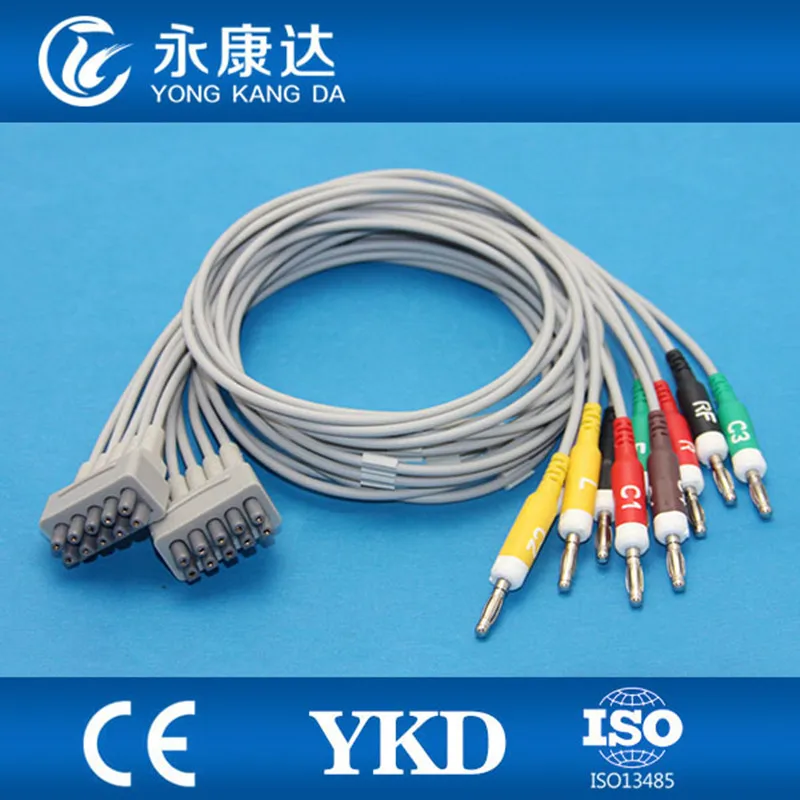 

900112-002(IEC)GE-Marquette 10-lead EKG leadwires