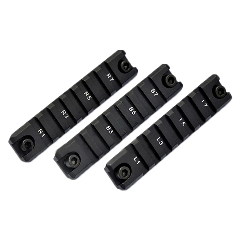 Набор для охоты 7 слотов 3 шт. Тактический RIS RAS 20 мм Weaver Picatinny G36 G36C болт милитари Gear