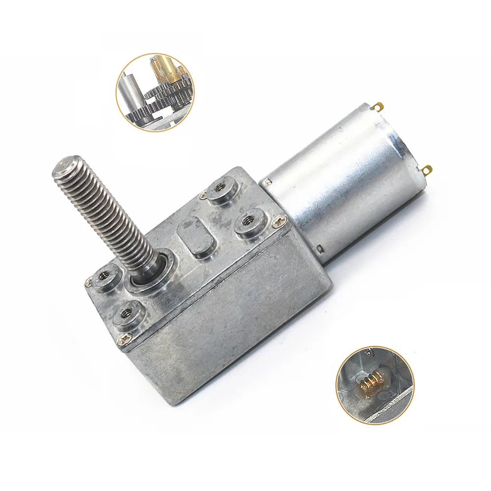 Винтовой вал мотор редуктор DC6V/12V24V 6 об/мин до 150 высокий крутящий момент 8 шуруп