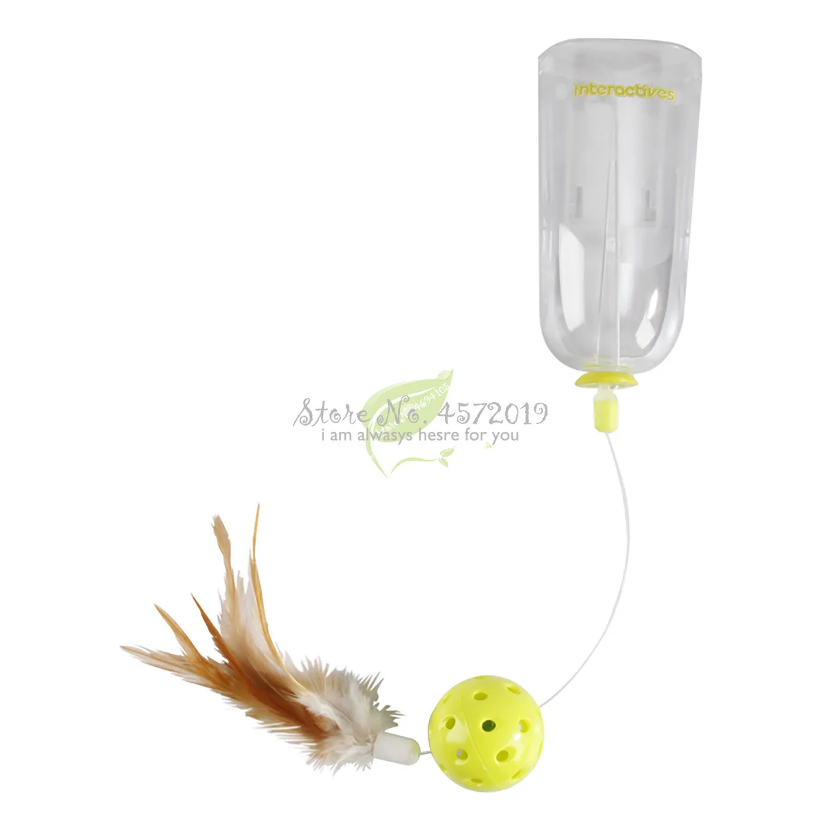 

Smart Home XiaomiAFP Series Toys For Cats Pet Interactive Scratching Post Nip Cat And Dog Toy Snack Machine Feather