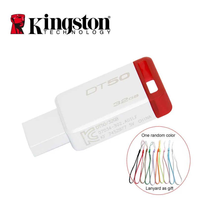 Kingston USB флеш-накопитель USB 3,0 флеш-накопитель 32 Гб USB 3,1 флеш-накопитель Memoria металлическая ручка-накопитель карта памяти cle usb 32 Гб Флешка U диск