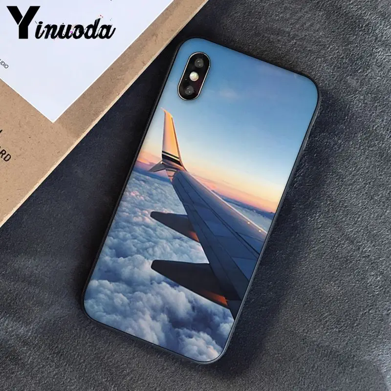 Aircraft Airplane fly travel cloud Sky