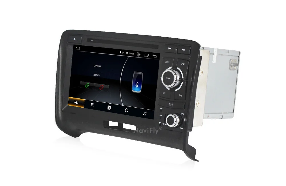 Perfect Wholesale!Android 8.1 quad core Car DVD player for Audi TT 2006-2012 with 4G wifi bluetooth free shipping gps navigation 17