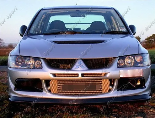 2003-2005 Mitsubishi Evolution 8 Varis Style Oil Clean Guide & Air Duct FRP (11)