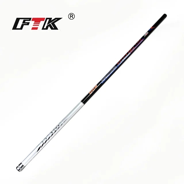 Special Offers FTK 99% Carbon Pole Fishing Rod for 5m,6m,7m,8m,9m Super hard Hand Rod C.W. 10-30g for Freshwater Fishing Special Offers FTK 99% Carbon Pole Fishing Rod for 5m,6m,7m,8m,9m Super hard Hand Rod C.W. 10-30g for Freshwater Fishing