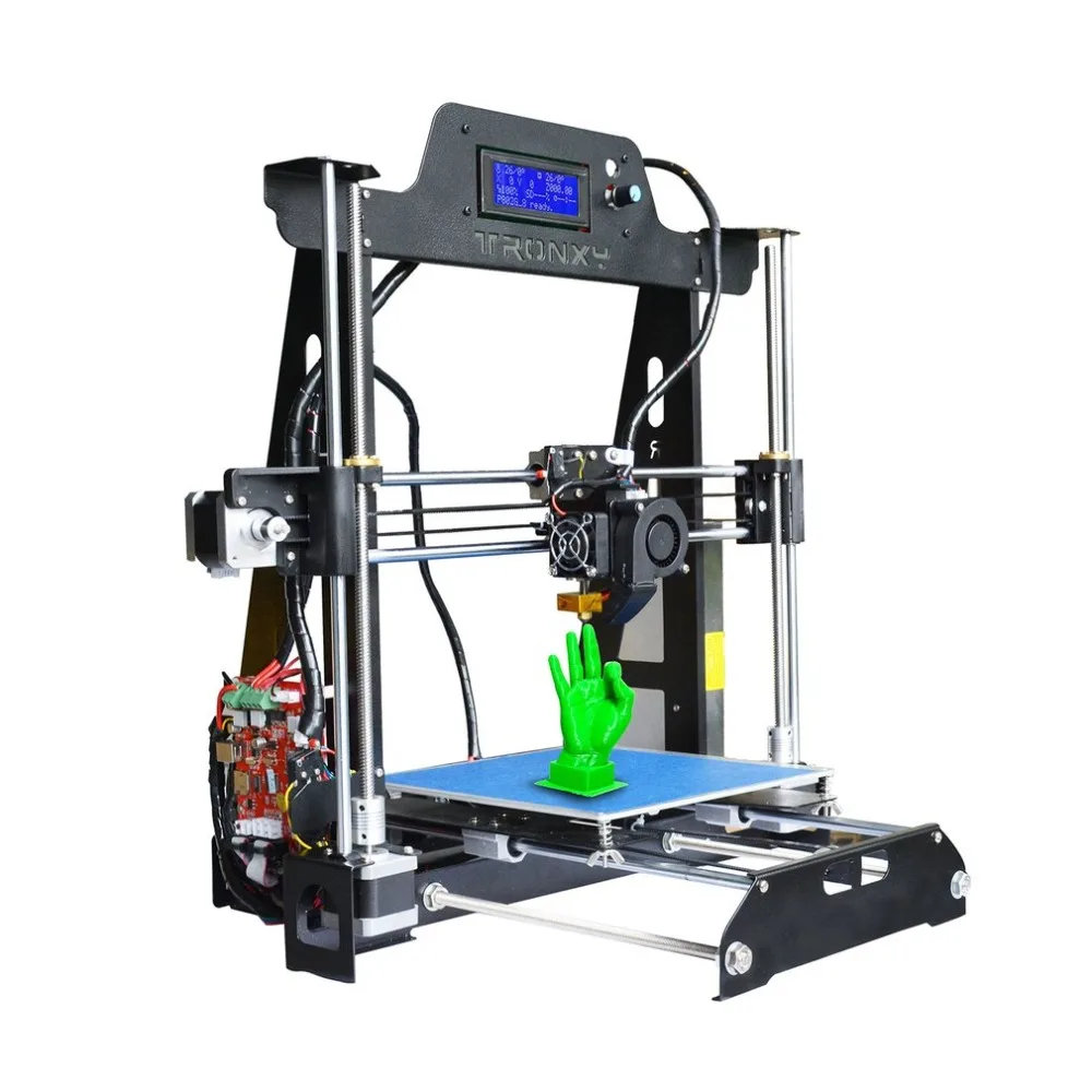 

Large Printing Size 220*220*240mm High Precision Steel Structure 3D Printer Auto Level LCD Display Kit