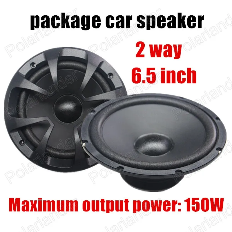 6.5 inch 2 way 2x150W auto door component speakers Car package Speaker
