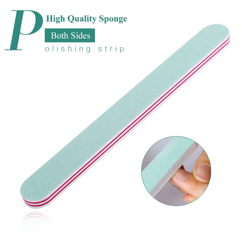 6Pcs Nails Buffer Buffing Lixa De Unha Manicure Nail File Tools Lime A