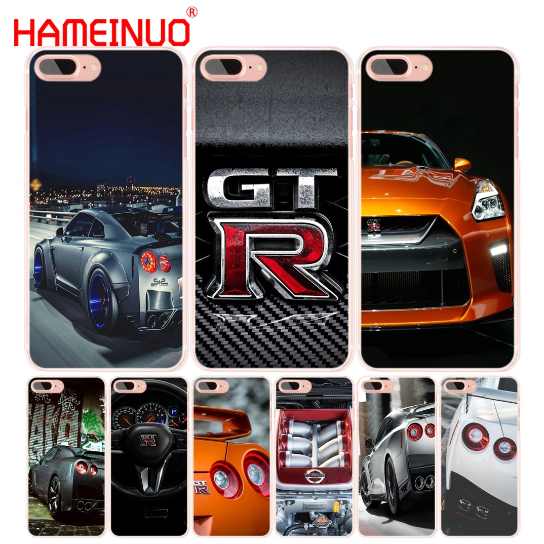 HAMEINUO nissan GT R SPORT CAR cell phone Cover case for iphone 6 4 4s