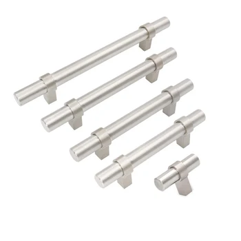 Goldenwarm Brushed Nickel Cabinet Knobs Drawer Pulls Modern Kitchen Cabinet Handles Brushed Nickel Drawer Knobs Drawer Handles Buy At The Price Of 0 88 In Aliexpress Com Imall Com