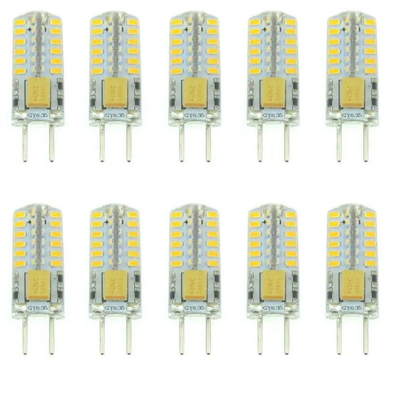 10pcs G4 AC / DC 12V (10-20V) 3W 140-160LM 6000-6500K SMD 3014 48-LED Bulbs LED Lamps Lights (Cool White) | Лампы и освещение