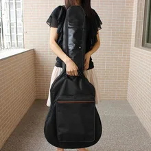 Горячая Мода портативный 38-41 дюймов Классическая Акустическая гитара сумка двойные ремни Мягкий чехол гитары рюкзак BVN66