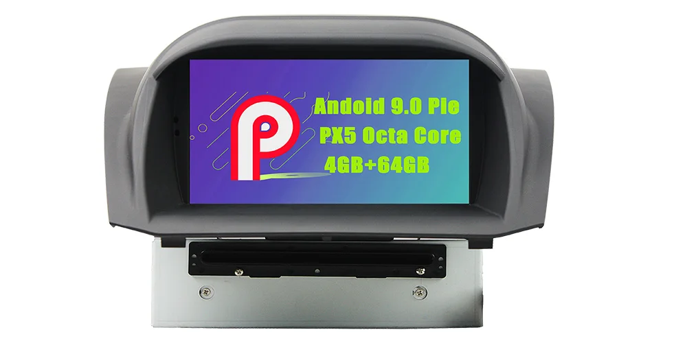 Belsee Android 9,0 Автомагнитола gps-навигация, dvd-плеер 4 Гб 64 Гб 8 ядерный для Ford Fiesta 2013