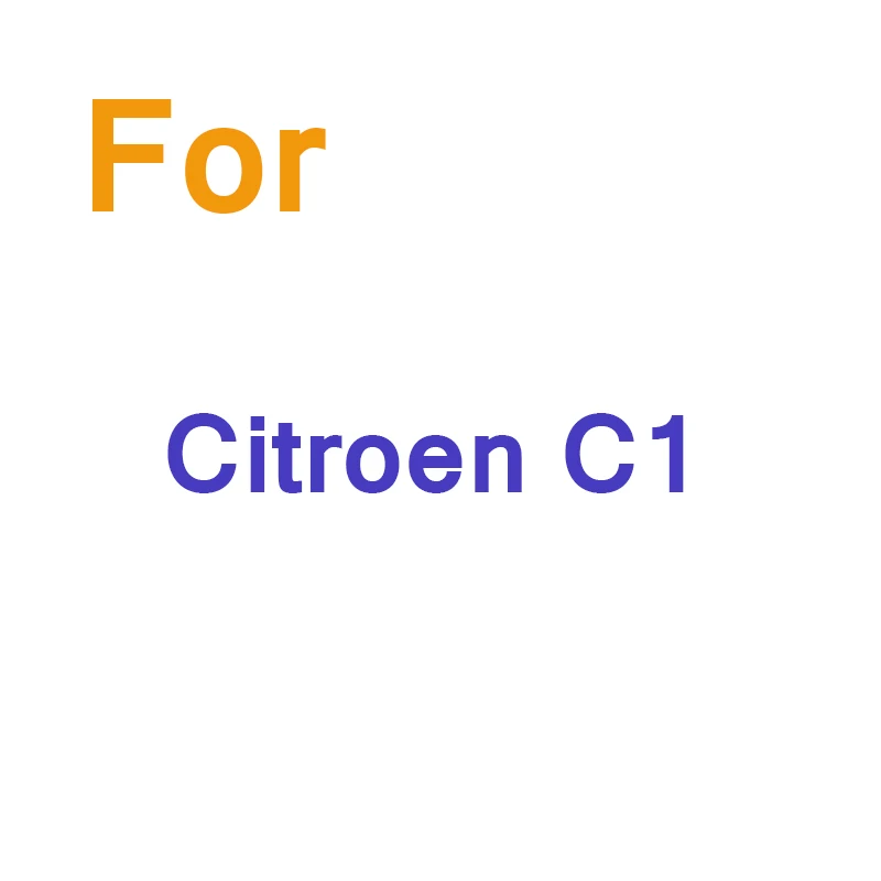 Cawanerl капот автомобиля дверь багажника резиновая прокладка комплект уплотнитель Шум уплотнение изоляция пришитую для Citroen C1 C3 C4 c5 c6 - Цвет: For Citroen C1