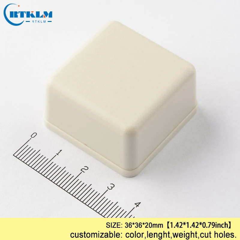 Small plastic box abs plastic enclosure housing speaker box electronic project diy junction box equipment enclosure 36*36*20mm