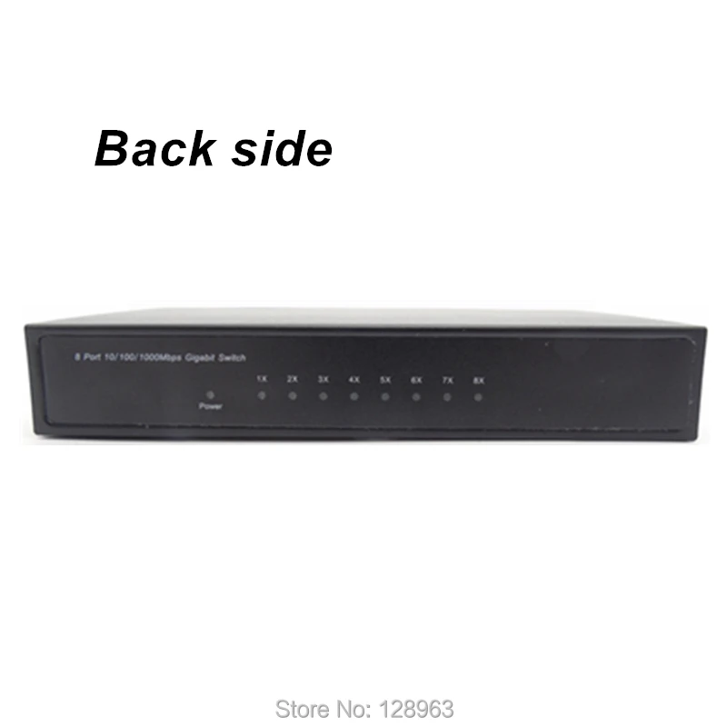 High Performance Steel Case 8 Port 10/100/1000Mbps Gigabit Switch Smart Ethernet Network Switch