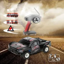 Новейшая модель; A232 1/24 2,4G Краткий курс электрической щеткой 4WD Дистанционное управление автомобиль внедорожник Buggy р/у автомобиль для дрифта игрушки для детей vs A979 L202