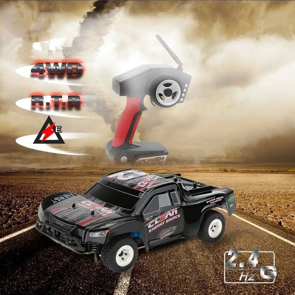 Newest A232 1 24 2 4G Short Course Electric Brushed 4WD RTR RC Car Off road