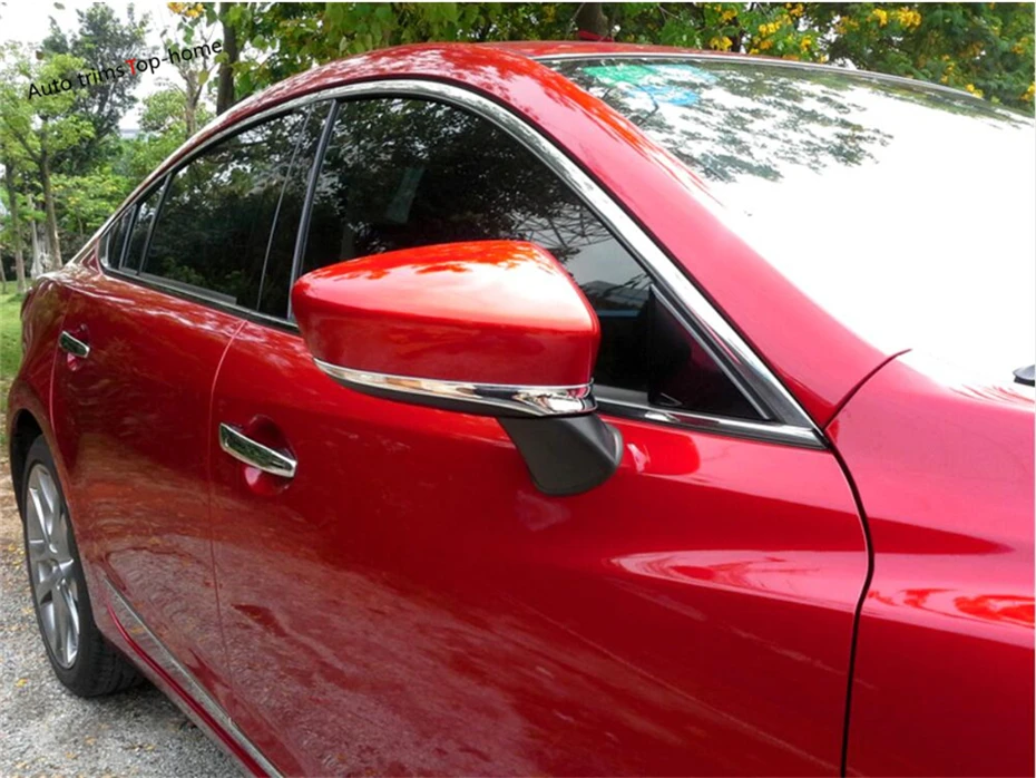Yimaautotrims переоборудование экстерьера комплект подходит для Mazda 6 2013 2014 2015 ABS хром