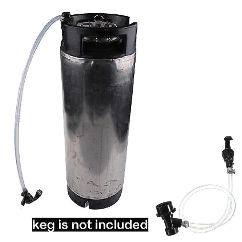 20'' inch Beer Line With Picnic Tap Ball Lock Disconnect For Cornelius Home Brew Keg House Home Brew Beer Making Tool